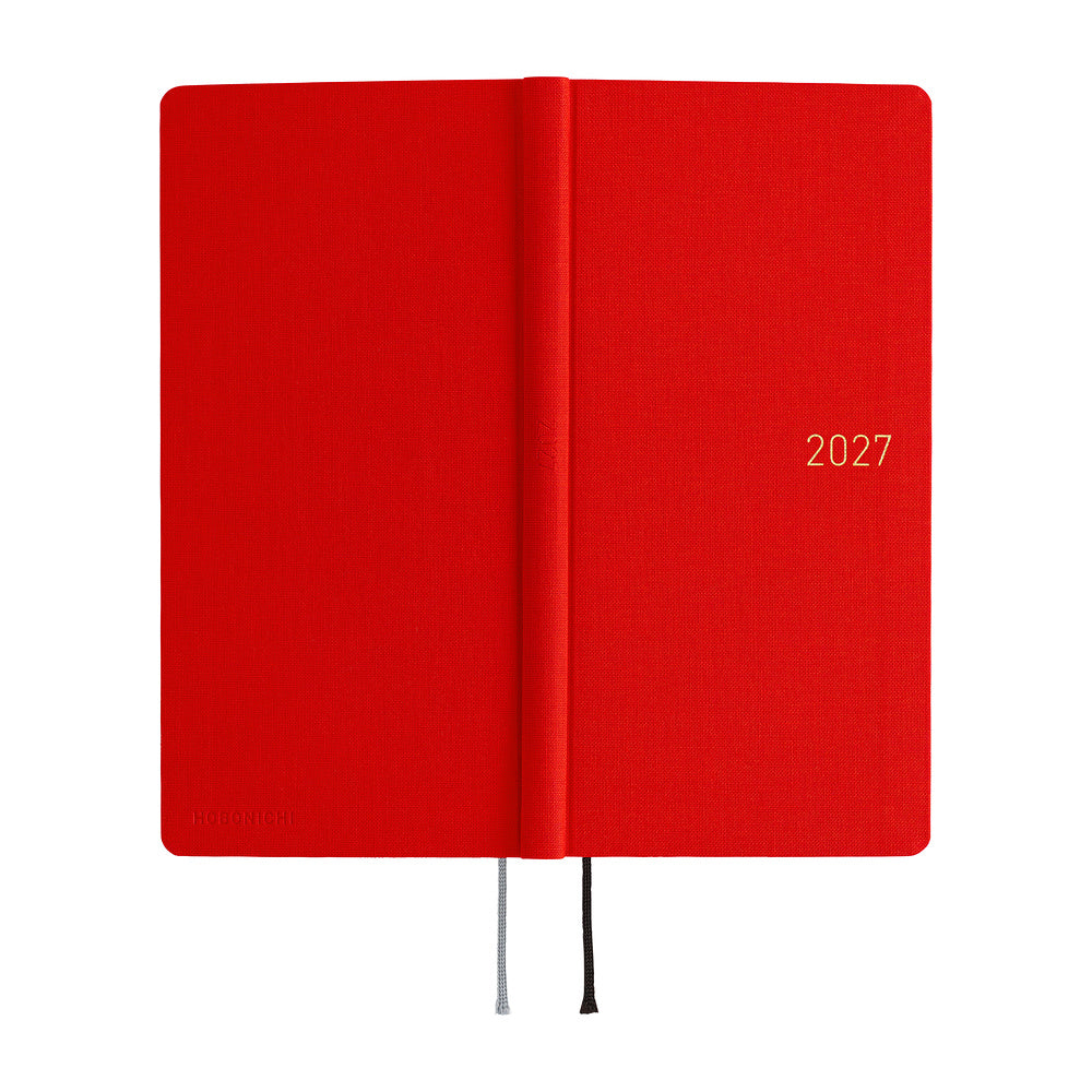 Hobonichi  |  Colours Poppy Red