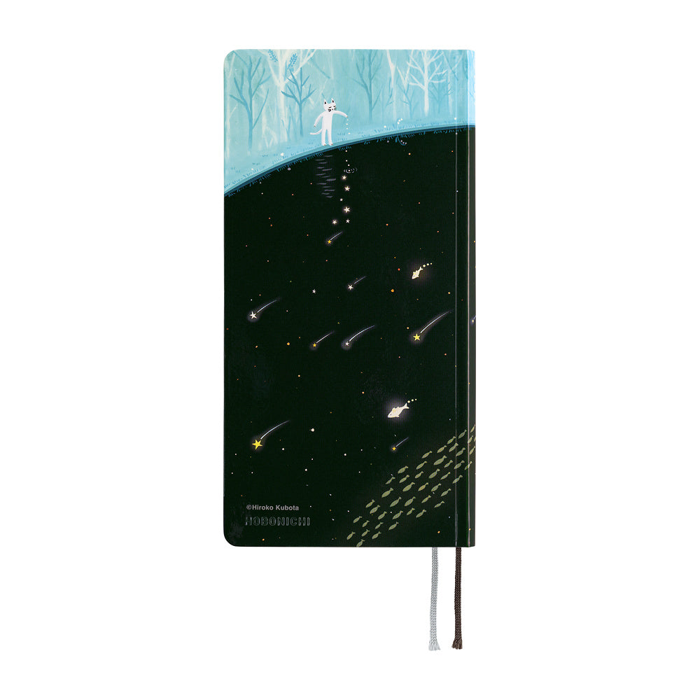Hobonichi  | Hiroko Kubota Meteor Shower in the Light Blue Forest Weeks