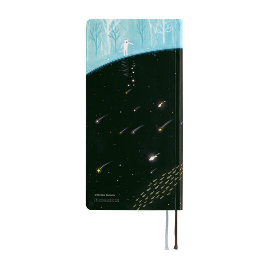 Hobonichi  | Hiroko Kubota Meteor Shower in the Light Blue Forest Weeks
