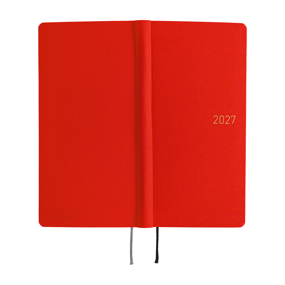 Hobonichi  |  Colours Poppy Red MEGA