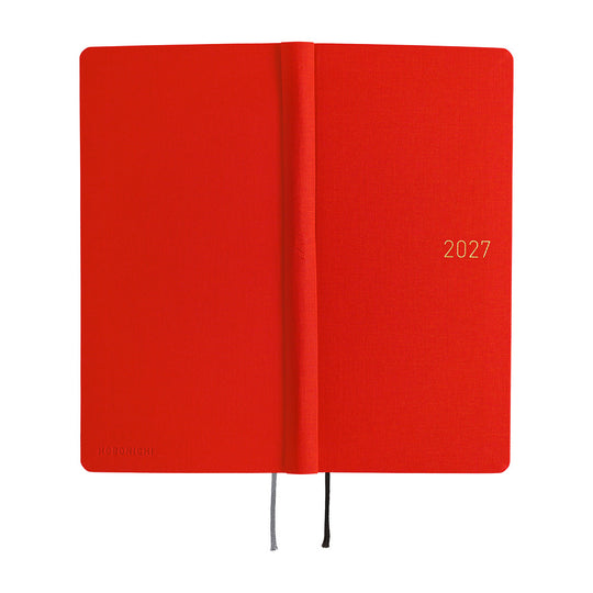 Hobonichi  |  Colours Poppy Red MEGA
