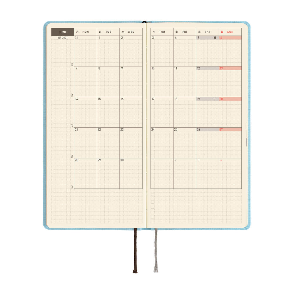 Hobonichi  |  Colours Sea Glass MEGA
