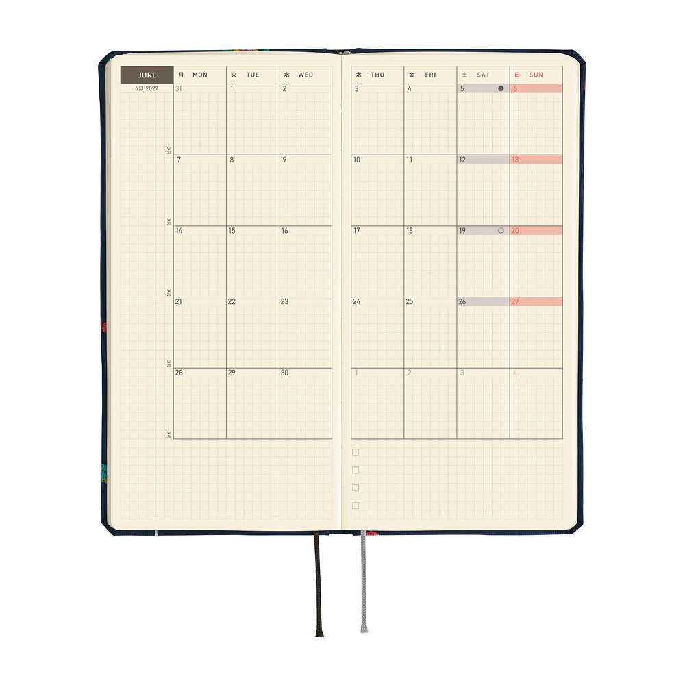 Hobonichi  |  Bow &amp; Tie Candy Dream