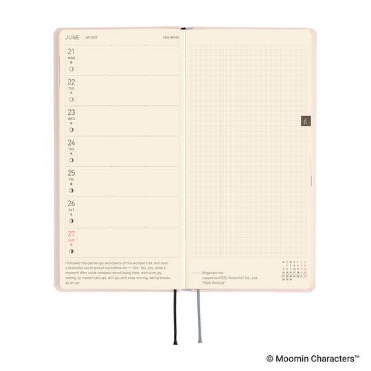 Hobonichi  |  Moomin At the Table