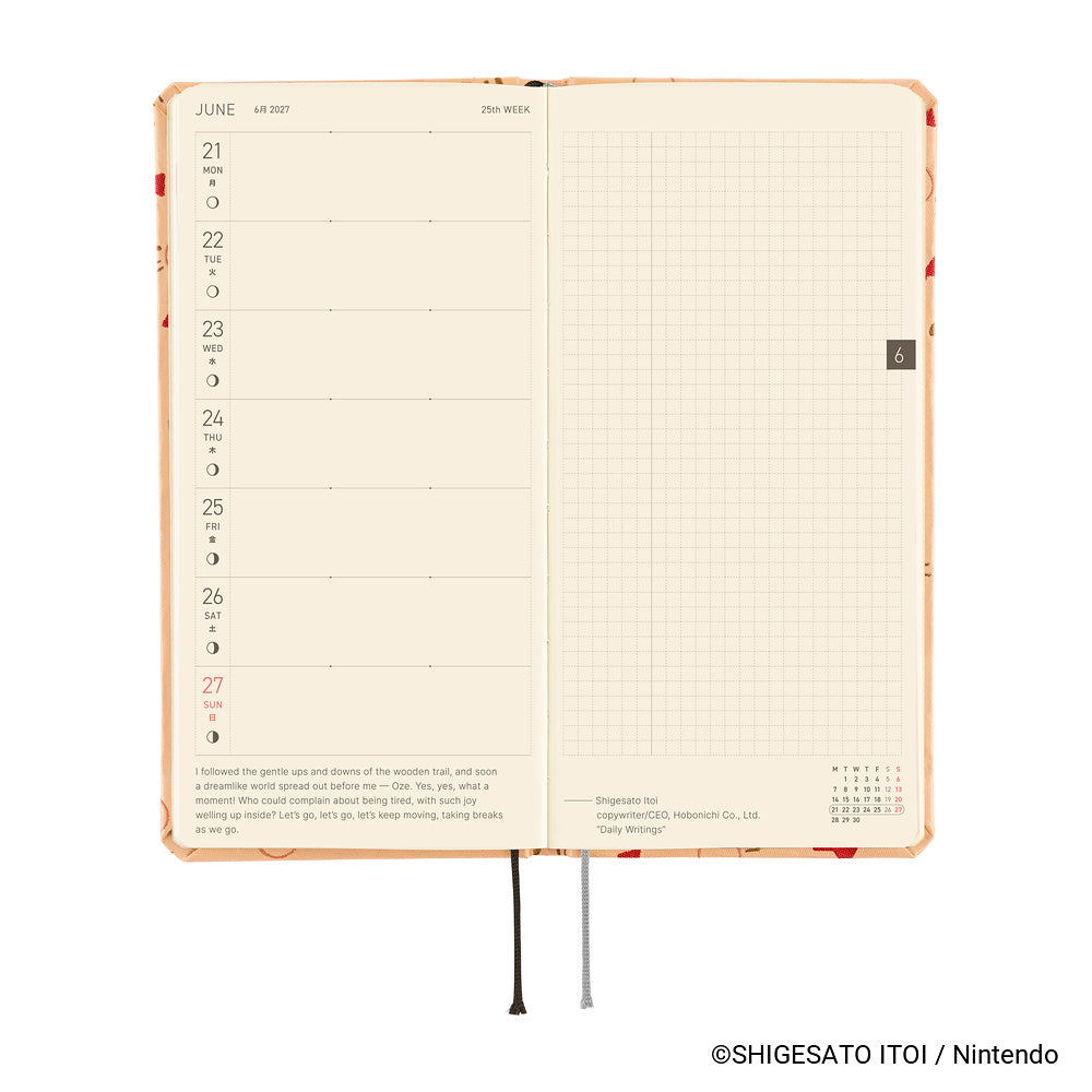 Hobonichi  |  MOTHER: Mr. Saturn Pattern