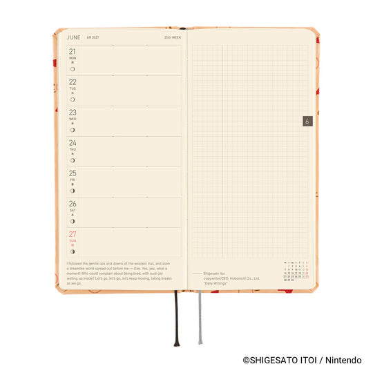 Hobonichi  |  MOTHER: Mr. Saturn Pattern