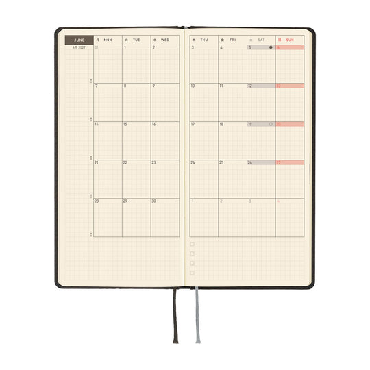 Hobonichi  |  Paper Series Black Argyle