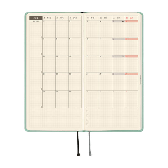 Hobonichi  |  Paper Series Frosty Jade
