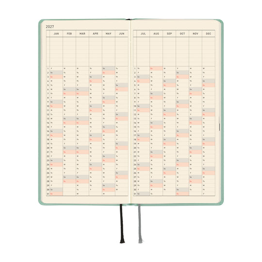 Hobonichi  |  Paper Series Frosty Jade