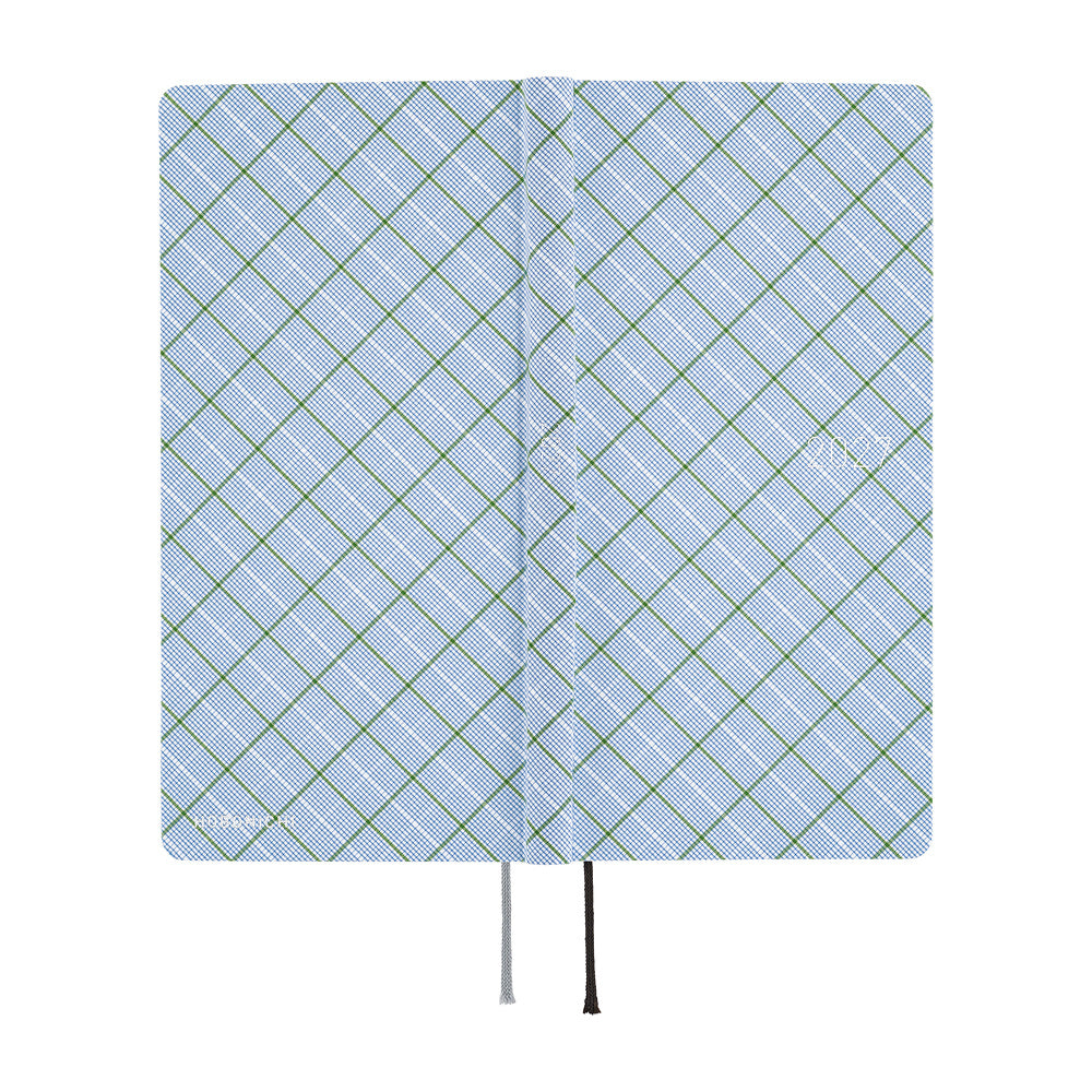 Hobonichi  |  Shirt Fabric Graph Plaid