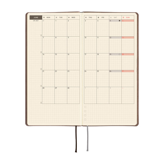 Hobonichi  |  Smooth Café au Lait