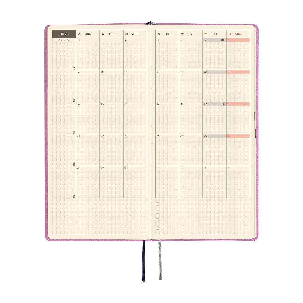 Hobonichi  |  Smooth Lavender Milk