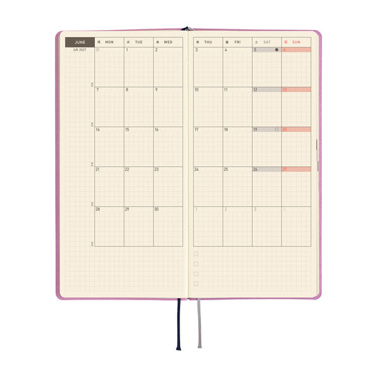 Hobonichi  |  Smooth Lavender Milk