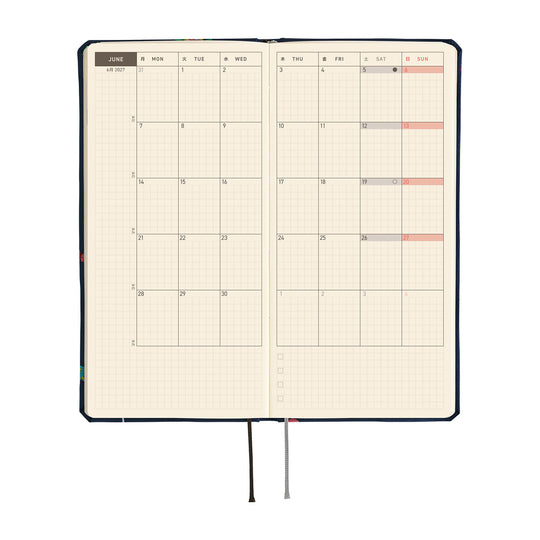 Hobonichi  |  Bow &amp; Tie Candy Dream