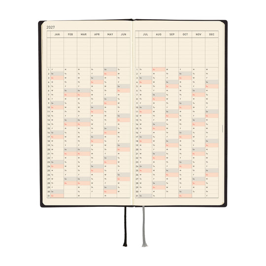 Hobonichi  |  White Line Black Weeks