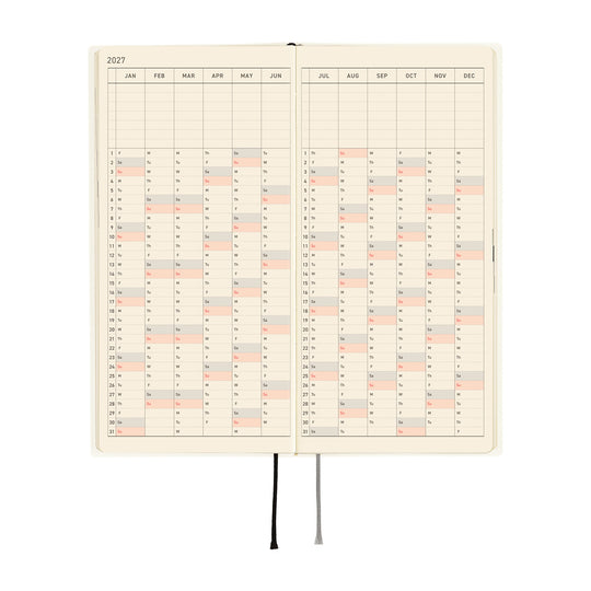 Hobonichi  |  White Line Ivory Weeks