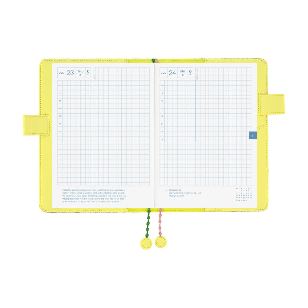 Hobonichi  | minä perhonen: skyful Yellow
