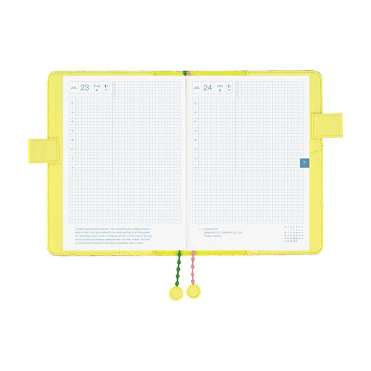 Hobonichi  | minä perhonen: skyful Yellow