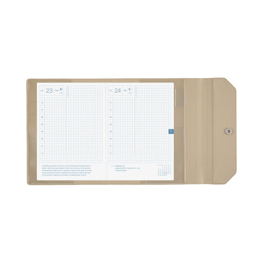 Hobonichi A6 Cover- Alettone Gray
