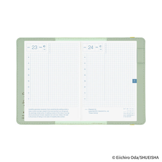 Hobonichi ONE PIECE magazine End of Luffy’s Dream Mint Green A6