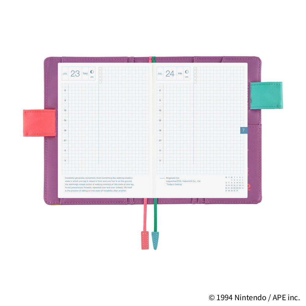 Hobonichi A6 Cover MOTHER- Mr. Saturn (It&