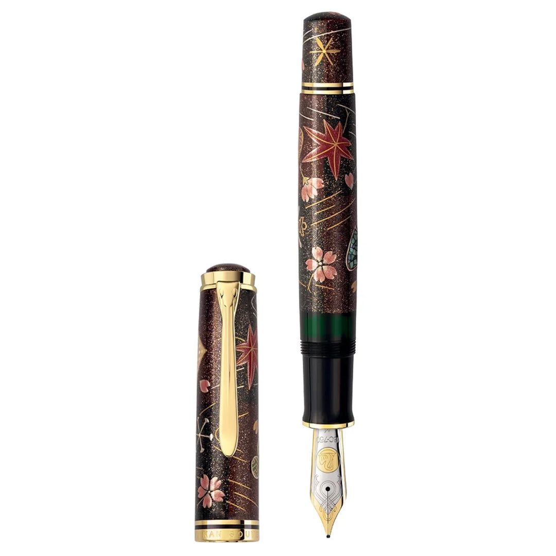 Pelikan │  Maki-e Four Seasons Lucky Charm M1000 Fountain Pen Limited Edition