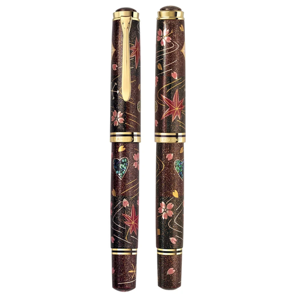 Pelikan │  Maki-e Four Seasons Lucky Charm M1000 Fountain Pen Limited Edition