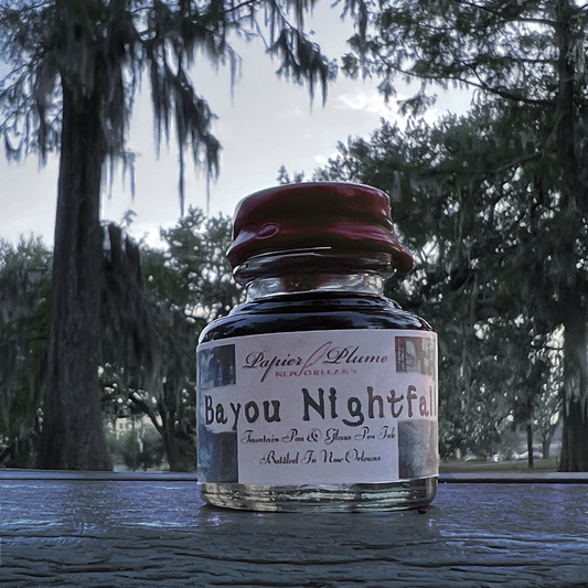 New Orleans Collection Special Edition Fountain Pen Inks: Bayou Nightfall