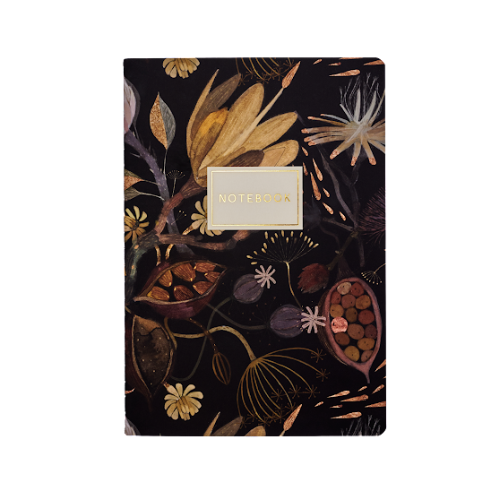 Bruno Visconti-Night Flowers Notebook