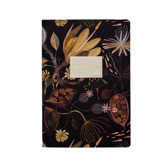 Bruno Visconti-Night Flowers Notebook