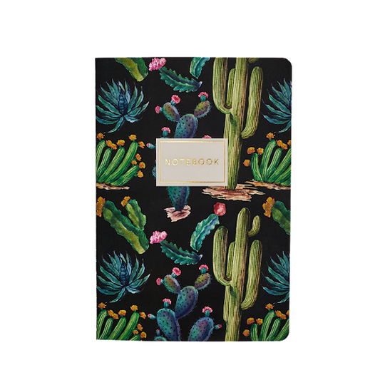 Bruno Visconti - Cactus on Black Notebook