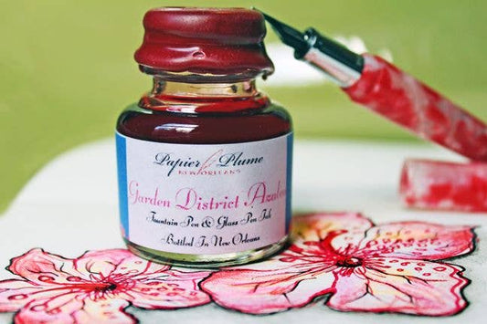 New Orleans Collection Special Edition Fountain Pen Inks: Garden District Azalea