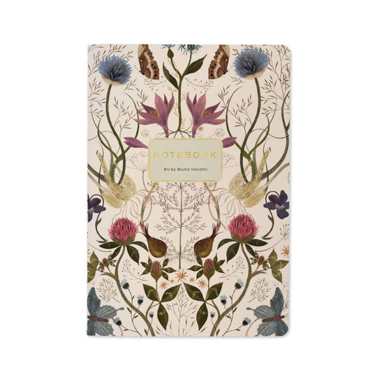 Bruno Visconti-Symmetrical Flora Notebook