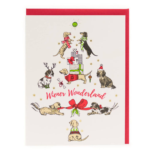 Wiener Wonderland Card: Box Set of 6 Cards